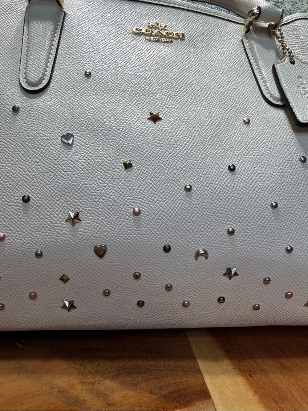 Coach Celestial 2017 Rare Highly Collectible Stardust Margot Carryall